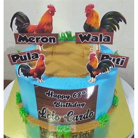 manok cake topper|Talpak/ manok na pula cake topper set!39t .
